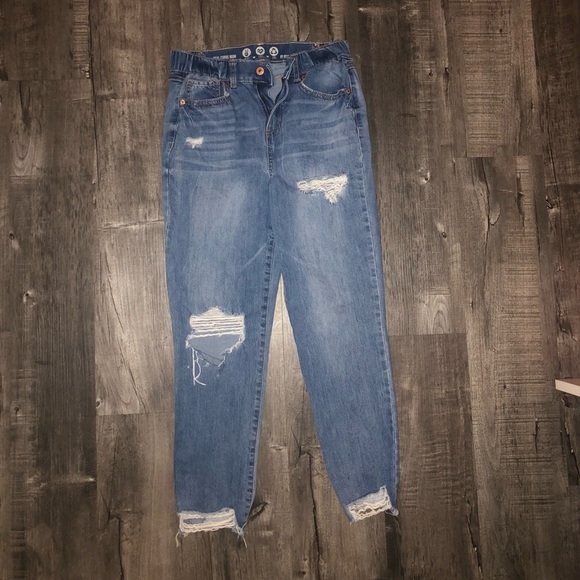 Rewash Denim - Women’s Rewash Real Curve Mom Jeans - Size 28